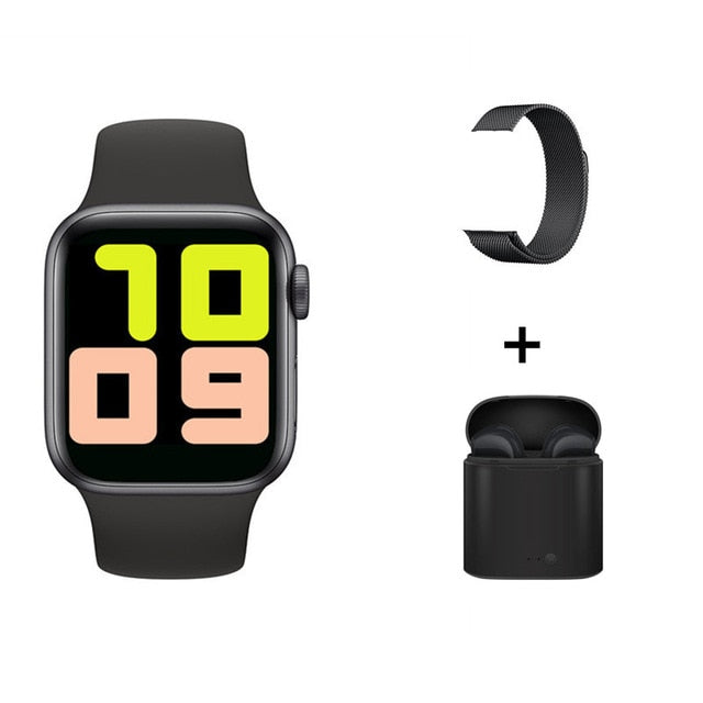 Smartwatch IWO13 T500 Series 5 Bluetooth Call 44mm Smart Watch Heart Rate Monitor Blood Pressure for IOS Android PK IWO 12 IWO 8