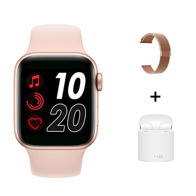 Smartwatch IWO13 T500 Series 5 Bluetooth Call 44mm Smart Watch Heart Rate Monitor Blood Pressure for IOS Android PK IWO 12 IWO 8