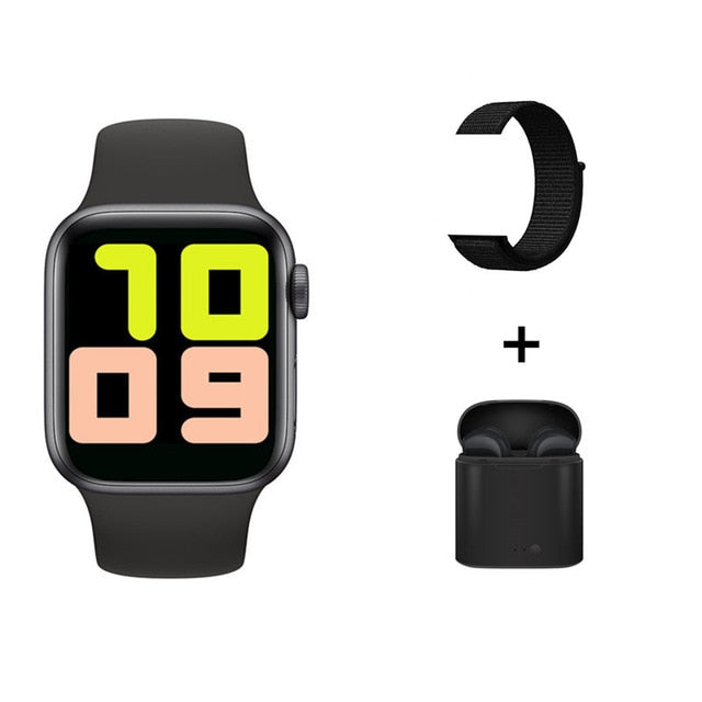 Smartwatch IWO13 T500 Series 5 Bluetooth Call 44mm Smart Watch Heart Rate Monitor Blood Pressure for IOS Android PK IWO 12 IWO 8