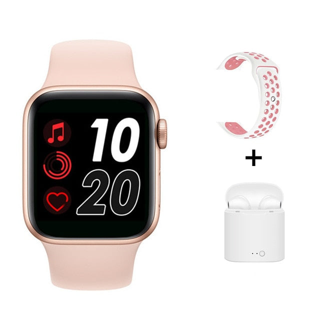 Smartwatch IWO13 T500 Series 5 Bluetooth Call 44mm Smart Watch Heart Rate Monitor Blood Pressure for IOS Android PK IWO 12 IWO 8